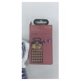 Teenage Engineering PO-20 Pocket Operator Arcade Synthesizer Bundle with Blucoil 3-Pack of 7" Audio Aux Cables, and 4 AAA Batteries