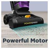 eureka NEU182B PowerSpeed Bagless Upright Vacuum Cleaner, Lite, Purple