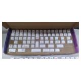XDA Profile Keycaps PBT 140 Keys Dye Sublimation ANSI Layout Customized Rainbow Theme Keycaps Small Full Kit for Cherry MX Gateron Kailh Switches Mechanical Keyboard (Rainbow)