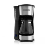 Black+Decker - 4-in-1 5-Cup Coffeemaker - Black