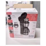 Black+Decker - 4-in-1 5-Cup Coffeemaker - Black