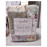 Blooming Prairie Quilt Set, 3-Piece King