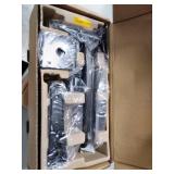 ErGear Single Monitor Desk Mount Stand, Adjustable Gas Spring Monitor Arm Mount, Swivel VESA Bracket with C Clamp, Grommet Mounting for Most 22-32 Inch Flat Curved Monitors, Hold up to 26.5lbs