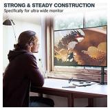 ErGear Single Monitor Desk Mount Stand, Adjustable Gas Spring Monitor Arm Mount, Swivel VESA Bracket with C Clamp, Grommet Mounting for Most 22-32 Inch Flat Curved Monitors, Hold up to 26.5lbs