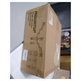 MOUNTUP Triple Monitor Stand Mount - 3 Monitor Desk Mount for Computer Screens Up to 27 inch, Triple Monitor Arm with Gas Spring, Heavy Duty Monitor Stand, Each Arm Holds Up to 17.6 lbs, MU0006