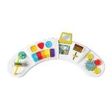 Infantino Music & Lights 3-in-1 Discovery Seat and Booster - Christmas Gift for Babies and Toddlers, Convertible Booster, Feeding Chair with Electronic Piano for Sensory Exploration