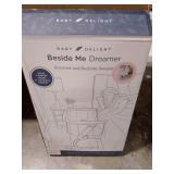 Baby Delight Beside Me Dreamer Bassinet & Bedside Sleeper - Peony Pink Fashion - Ages 0-5 Months - JPMA Certified