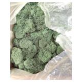 Super Moss (21710 Reindeer Moss Preserved, Forest Green, 3lbs