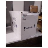 Polar Tech 266C Thermo Chill Insulated Carton with Foam Shipper, Large, 19" Length x 12" Width x 16" Depth