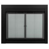 Pleasant Hearth AT-1001 1111 fireplace screen, Black Medium