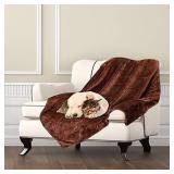 Msicyness Dog Blanket,Soft Fuzzy Blankets for Puppy, Small,Medium,Large,X-Large Premium Fluffy Blankets Plush Fleece Throw Dog Bed, Couch, Sofa, Reversible Travel Warm Covers