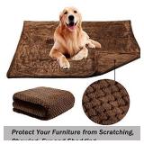 Msicyness Dog Blanket,Soft Fuzzy Blankets for Puppy, Small,Medium,Large,X-Large Premium Fluffy Blankets Plush Fleece Throw Dog Bed, Couch, Sofa, Reversible Travel Warm Covers