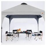 ABCCANOPY Outdoor Pop up Canopy Tent 10x10 Camping Sun Shelter-Series, Gray