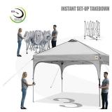 ABCCANOPY Outdoor Pop up Canopy Tent 10x10 Camping Sun Shelter-Series, Gray