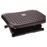 Mind Reader Rest, Ergonomic Foot, Pressure Relief for Comfort, Back, and Body, 3 Height, Black