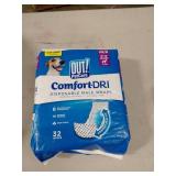 OUT! Pet Care Disposable Male Dog Diapers | Absorbent Male Wraps with Leak Proof Fit | Extra-Small/Small, 32 Count