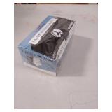 TCP Global Salon World Safety - Sealed Dispenser Box of 50 Black Face Masks Breathable Disposable 3-Ply Protective PPE with Nose Clip and Ear Loops