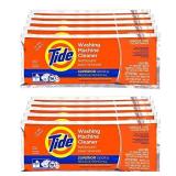 Washing Machine Cleaner by Tide, 10 Count Box, Washer Cleaner Powder for Front and Top Loader Machines, New Milder Scent