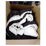 Beckham Hotel Collection - Goose Down Alternative Reversible Comforter - All Season - Premium Quality Luxury Comforter - King/Cal King - Brown/Cream