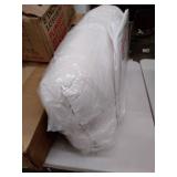 hombys king white luxurious down comforter
