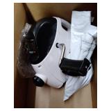 Hausse Portable Exercise Pedal Bike for Legs and Arms, Mini Exercise Peddler with LCD Display, White