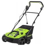 Greenworks 13 Amp 14-Inch Corded Dethatcher / Scarifier