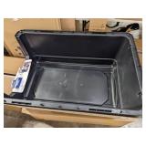 Petmate Vari Fashion Single-Door Plastic Dog Kennel, Brown, Large, 40"L