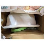 Summer Newborn-to-Toddler Bath Center & Shower (Blue)