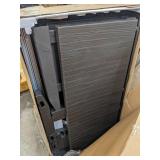 Keter Solana 70 Gallon Storage Bench Deck Box for Patio Furniture, Front Porch Decor and Outdoor Seating - Perfect to Store Garden Tools and Pool Toys, Brown