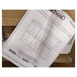 ClosetMaid 1109 6-Cube Storage Organizer, White