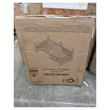 Dream On Me Classic Design Toddler Bed in Cool Grey, Greenguard Gold Certified