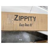 Zippity Outdoor Products ZP19001 No Dig Madison Vinyl Picket Fence, White, 30" x 56.5" (1 Box, 2 Panels), 1 x Pack of 2