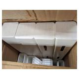 Zippity Outdoor Products ZP19001 No Dig Madison Vinyl Picket Fence, White, 30" x 56.5" (1 Box, 2 Panels), 1 x Pack of 2