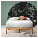 Zinus Frame 14 Inch Platform Bed/No Boxspring Needed/Wood Slat Support/Natural Finish, Twin