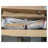 Christopher Knight Home Phinnaeus Fabric Dining Chairs, 2-Pcs Set, Black / White Pattern