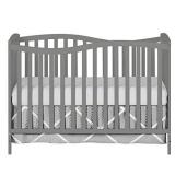 Dream On Me Chelsea 5-in-1 Convertible Crib, Storm Grey , 53x29x38 Inch (Pack of 1)