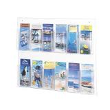 Safco Products 5671CL Clear2c Literature Display, 12 Pamphlet, Clear