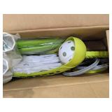 Franklin Sports Fun 5 Combo Set - Badminton, Volleyball with Pump, Ring Toss, Flip Toss, and Flying Disc