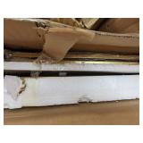 Kate and Laurel Celia Modern Glam Round Coffee Table, 28.25" x 28.25" x 19", Navy Blue and Gold Leaf, Chic Sophisticated Accent Table