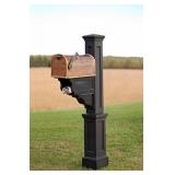 Mayne 581000100 Dover Mail Post Only, Black