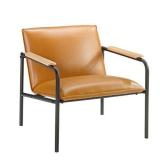 Sauder Boulevard CafÃ© Lounge Chair, Camel finish