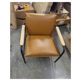 Sauder Boulevard CafÃ© Lounge Chair, Camel finish