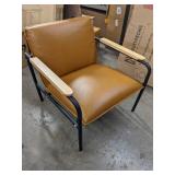 Sauder Boulevard CafÃ© Lounge Chair, Camel finish