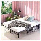 ZINUS SmartBase Tool-Free Assembly Mattress Foundation / 14 Inch Metal Platform Bed Frame / No Box Spring Needed / Sturdy Steel Frame / Underbed Storage, Queen