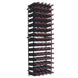 Sorbus Wine Rack Free Standing Floor Stand - Racks Hold 75 Bottles of Your Favorite Wine - Large Capacity Elegant Wine Storage for Any Bar, Wine Cellar, Kitchen, Dining Room, etc