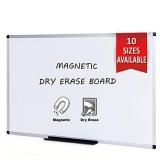 VIZ-PRO Magnetic Dry Erase Board / Whiteboard, 5