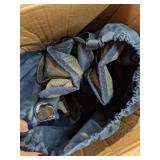 Coastrail Outdoor Reclining Camping Chairs Adjustable 3 Position Foldable Heavy Duty Steel 300 LBS Capacity for Adults Lounge with Cup Holder Storage Folding Camp Chair Lawn Patio Outdoor