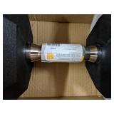 Amazonbasics Rubber Encased Hex 35lb Dumbbell Weight