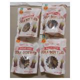 4- PACKS- Candy People Sugar Free Gummy Candies - Cola Bottles Size: