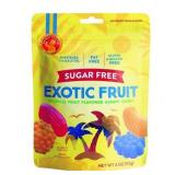 4-PACK Candy People Sugar Free Gummy Candies - Exotic Fruit Size: